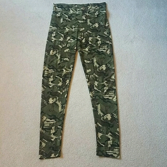 Norma Kamali | Pants u0026 Jumpsuits | Norma Kamali For Everlast Camo Leggings  | Poshmark